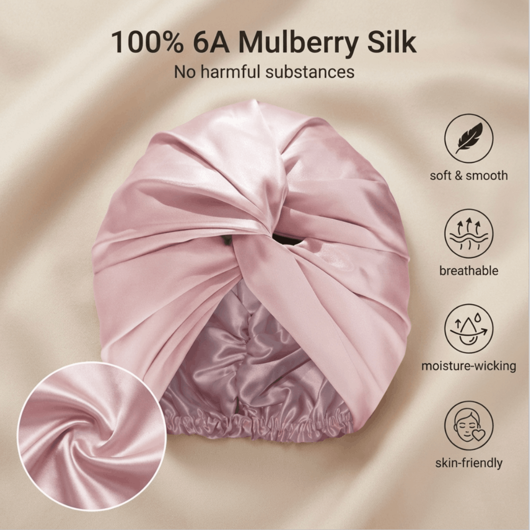 Air 100% Mulberry Silk Hair Bonnet