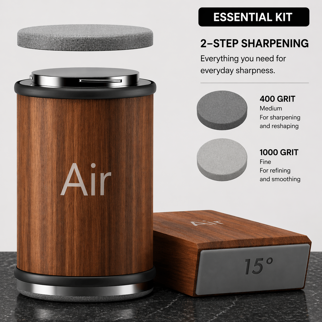 Air Rolling Diamond Knife Sharpener 2.0